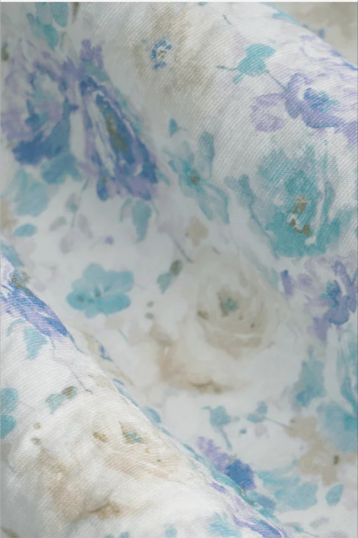 Printed Square Neck Floral Dress