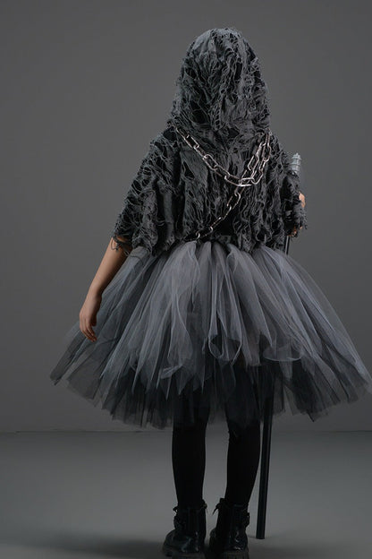 Dark Reaper Tutu Kid Halloween Costume