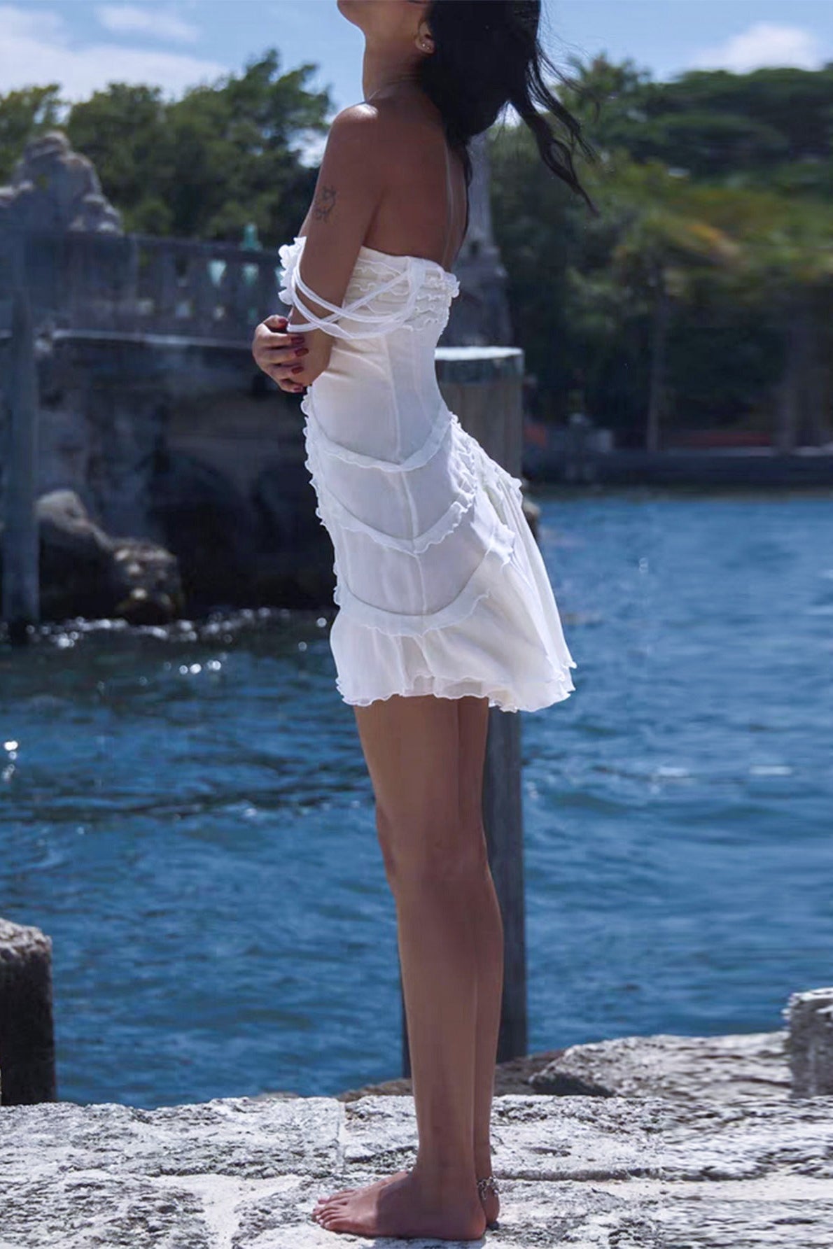 Sheer Bodycon Slip Dress