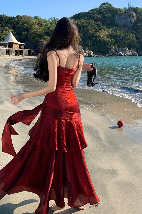 Longline Elegant Slip Dress