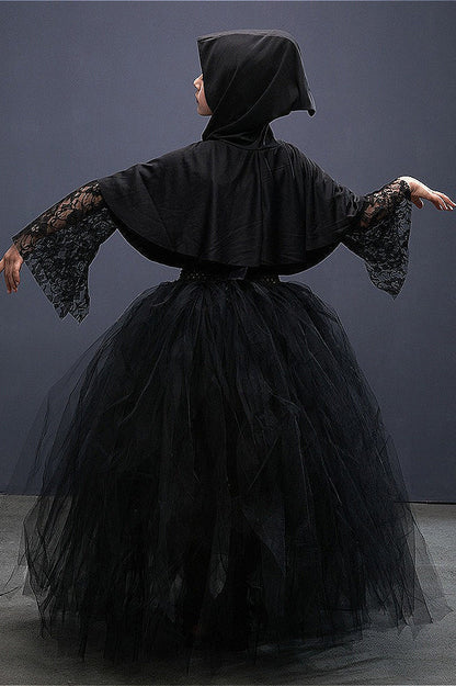 Vampire Gown Kid Halloween Costume