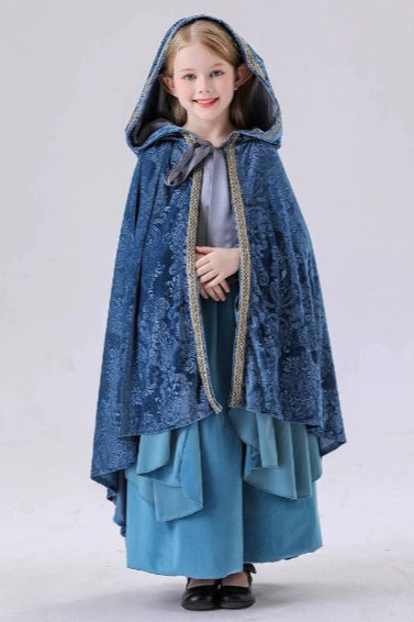 Vintage Royal Gown Kid Halloween Costume