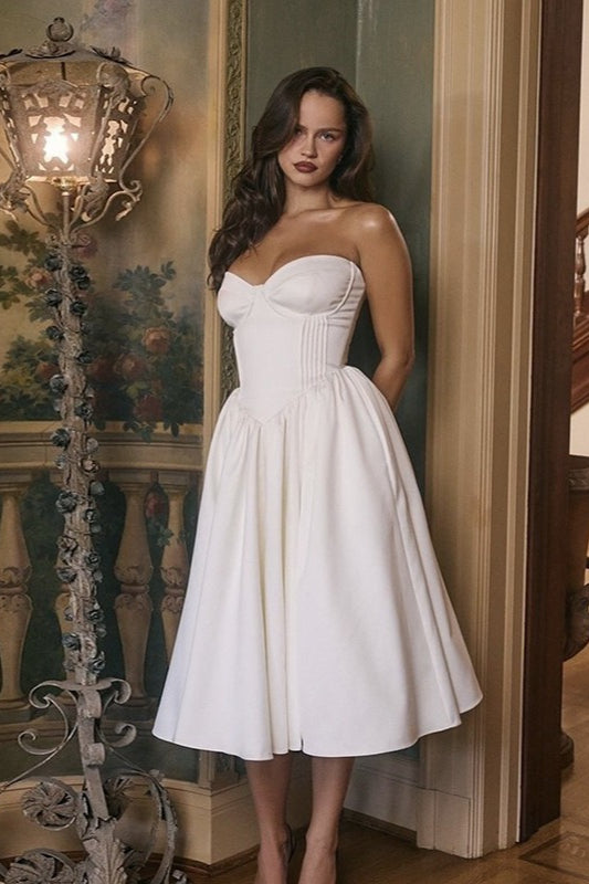 Elegant Solid Color Bodycon Party Dress