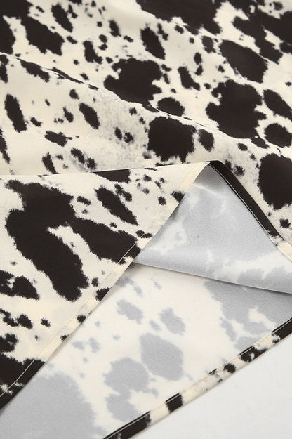 Vintage Floral High-Waist Slip Dress