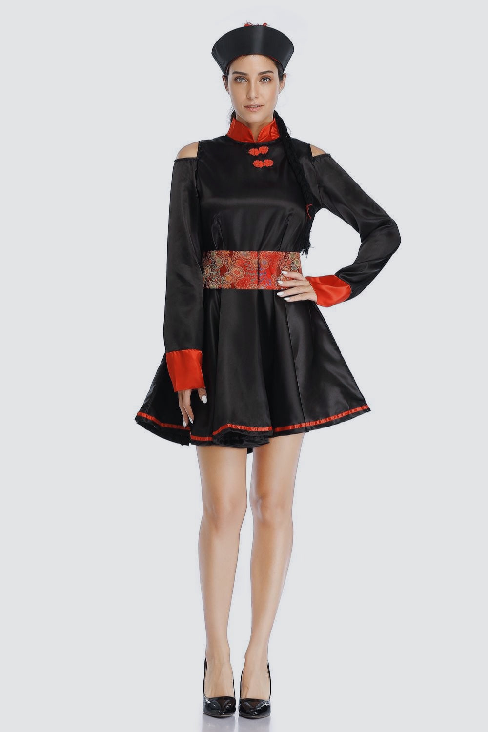 HalloweenZombie Vampire Chinese Style Dress