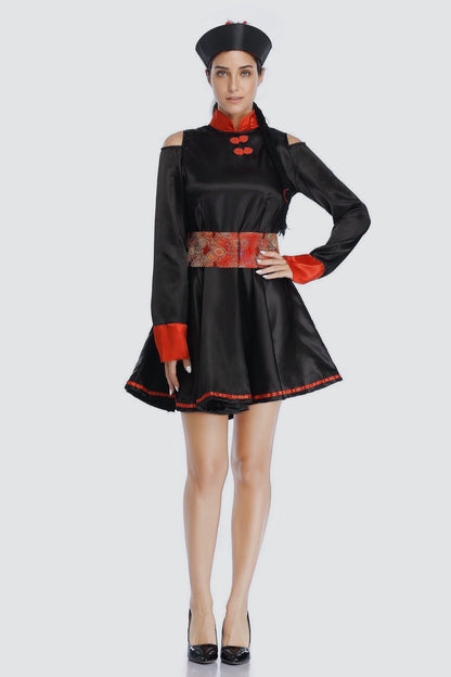 HalloweenZombie Vampire Chinese Style Dress