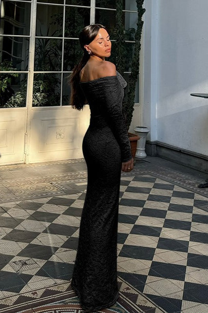 Sexy Off Shoulder Lace Dress
