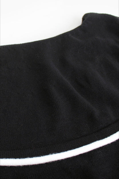 One-Shoulder Knit Work Dress