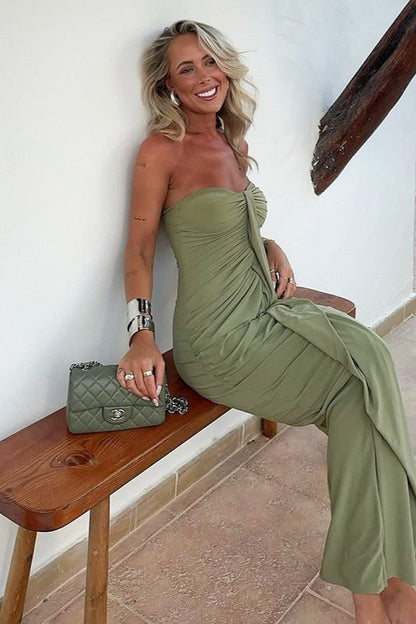 Elegant Ruched Party Dress