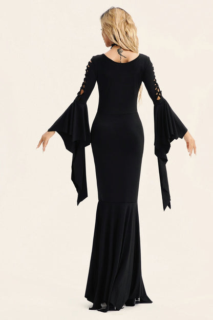 Gothic Vampire Bat Halloween Dress