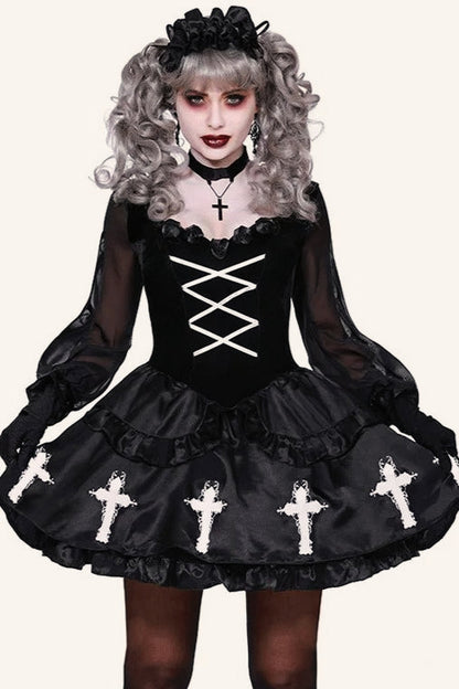 HalloweenEvil Circus Clown Dress
