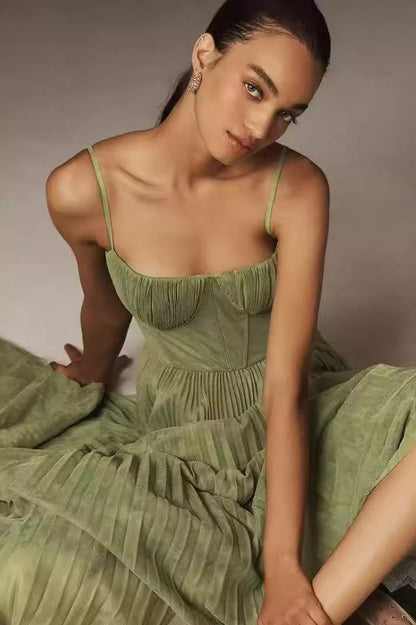 Sexy Low-Back Slip Party Dress