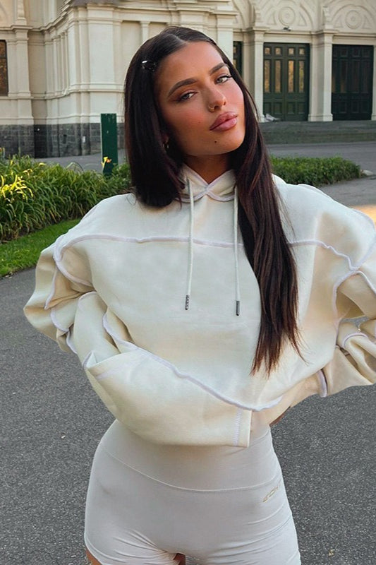 Colorblock Hooded Sweatshirt Hoodie