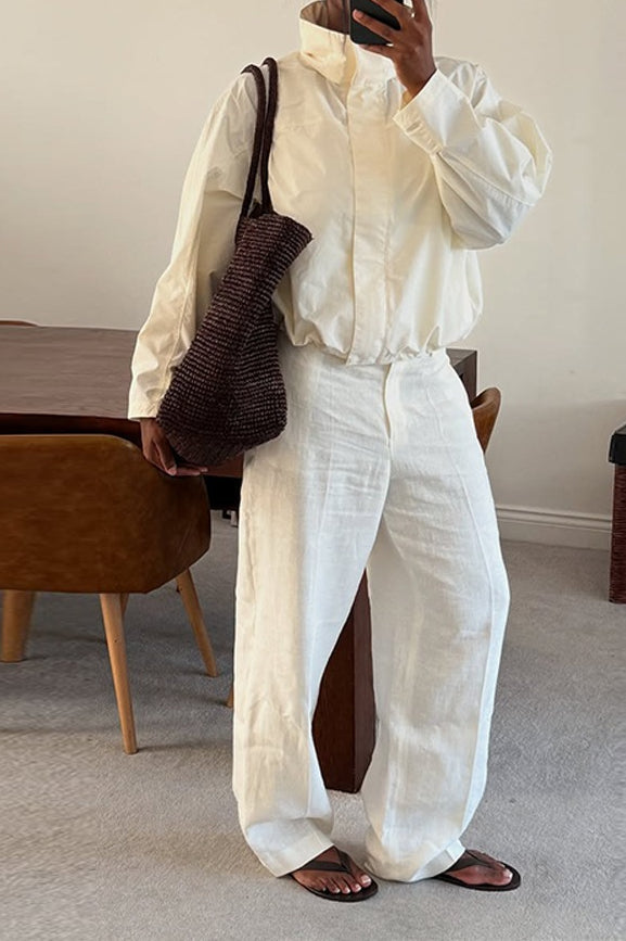 Fashion Stand Collar Jacket