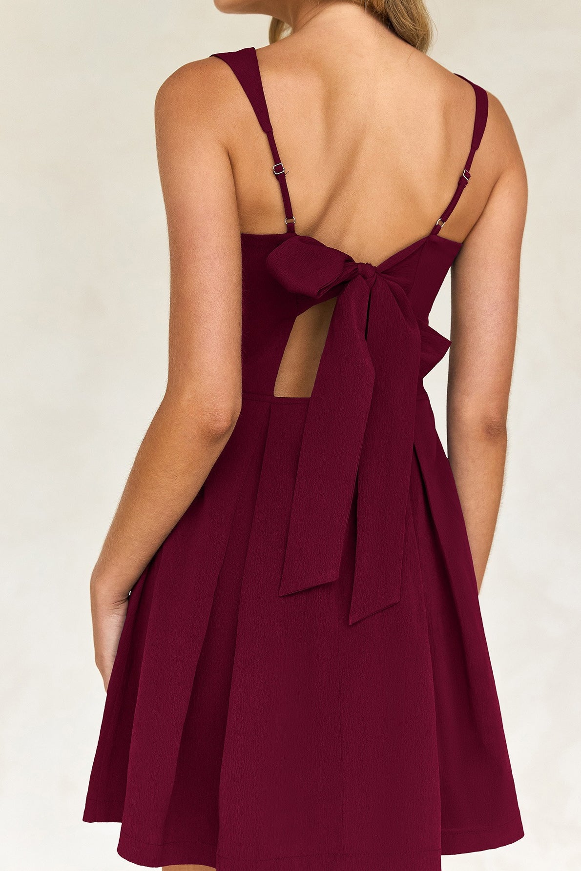 Sexy Elegant Butterfly Tie Spaghetti Strap Cocktail Dress