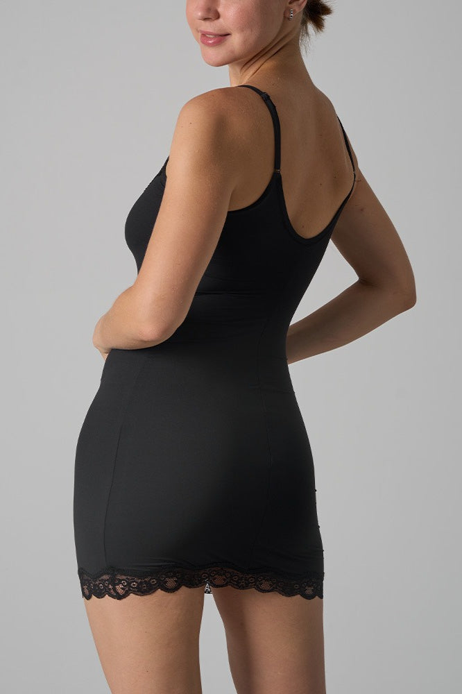 High Stretch Sleeveless Lace Dress