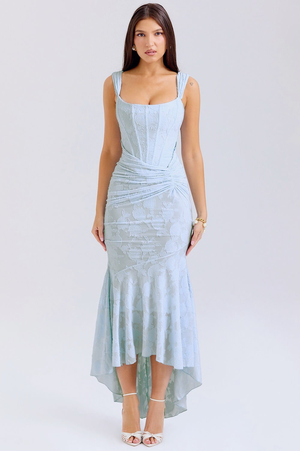 Sultry Bustier Slip Dress